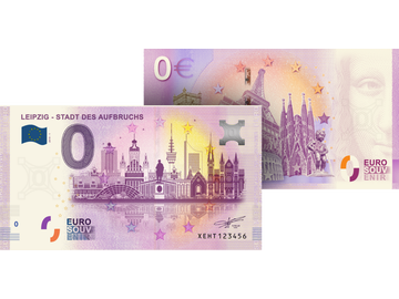 0-Euro-Banknote Leipzig 2019